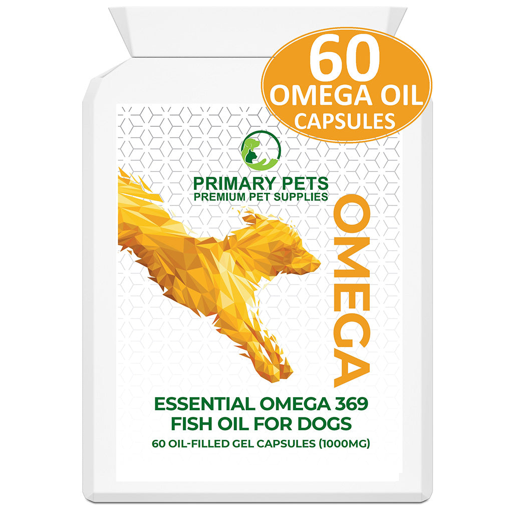 Fish oil sales capsules for dogs